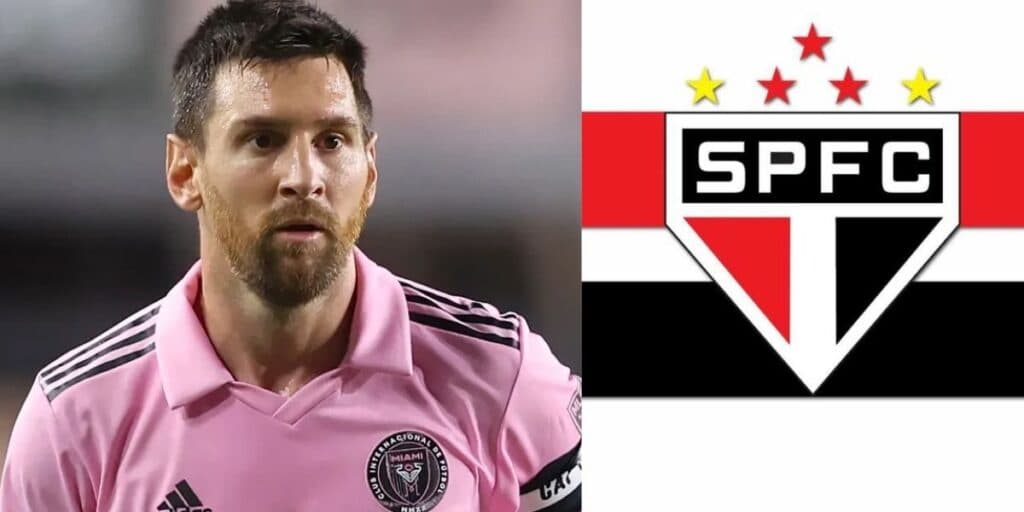 'Flagra' de Messi no São Paulo enlouquece a torcida do tricolor e acaba de cair como uma bomba: "Tem um plano"