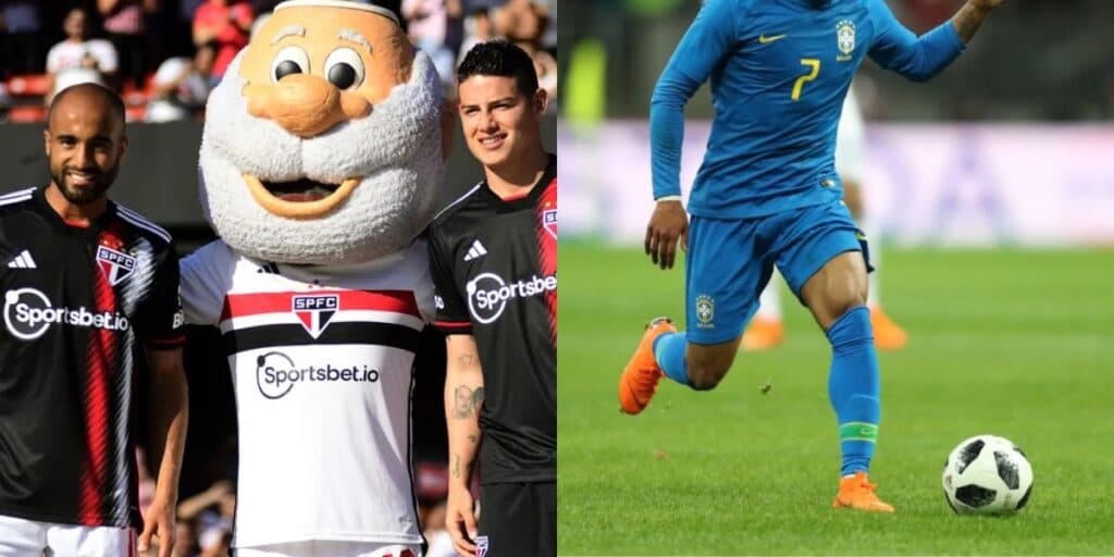 Vem de graça e pra fechar o trio com Lucas e James: Atacante da SELEÇÃO é definido pra jogar no São Paulo