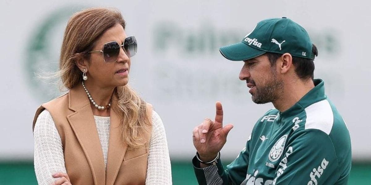 Leila Pereira e Abel Ferreira - (Foto: Internet)