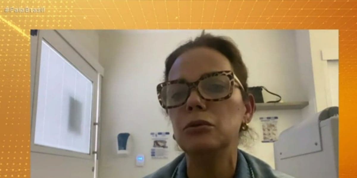 Janilda Nogueira é esposa de Roque (Foto: Reprodução/Record)