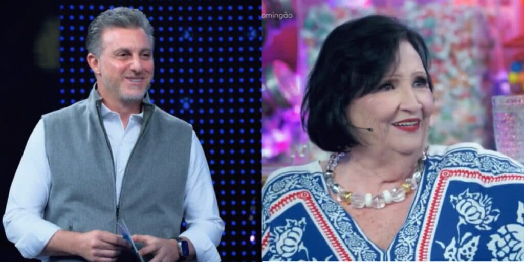 Dona Déa Lúcia perde a linha no Domingão e faz ameaça na Globo: "Vou dar na cara dela''