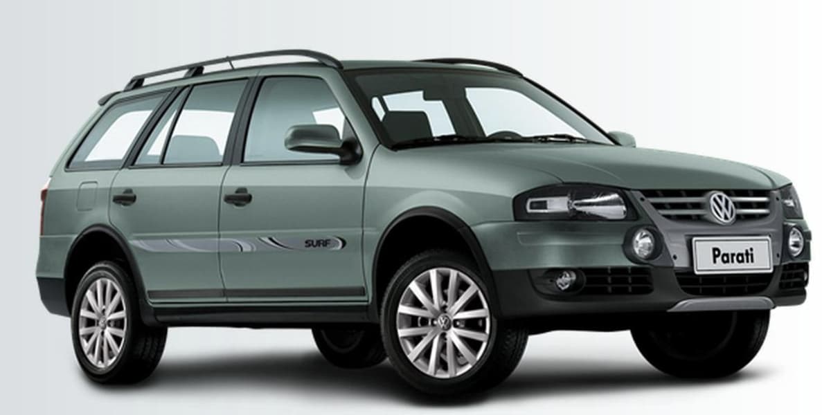 Perua Parati foi o carro da Volkswagen extinto (Foto: Reprodução/ Internet) Perua Parati foi o carro da Volkswagen extinto (Foto: Reprodução/ Internet)