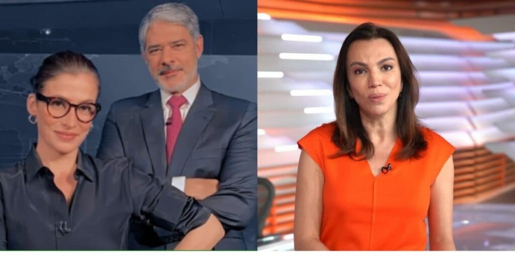 Fora do ar: Globo faz dança das cadeiras com Bonner, Renata e Ana Paula e já descobrimos o verdadeiro motivo