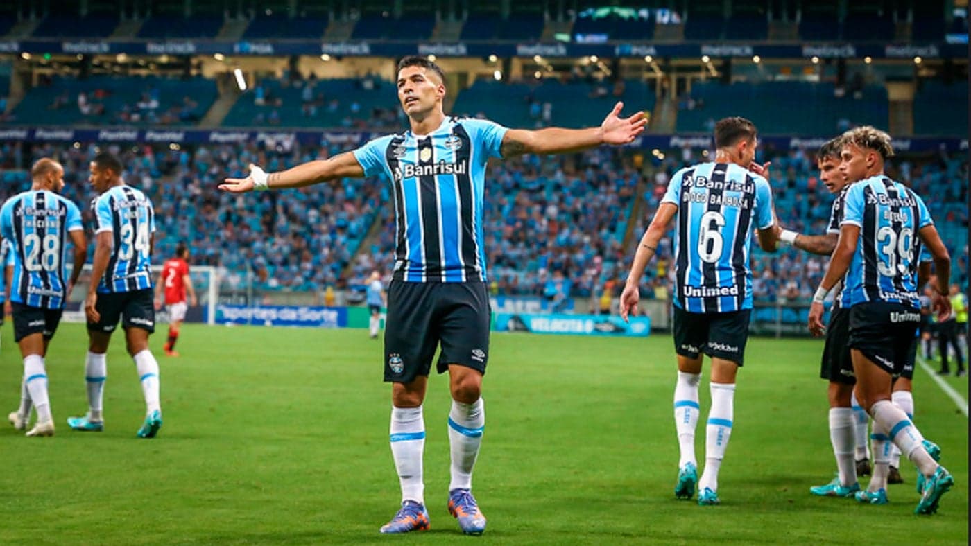 Suárez deixa o Grêmio no fim dessa temporada (Foto: Divulgação) Suárez deixa o Grêmio no fim dessa temporada (Foto: Divulgação)