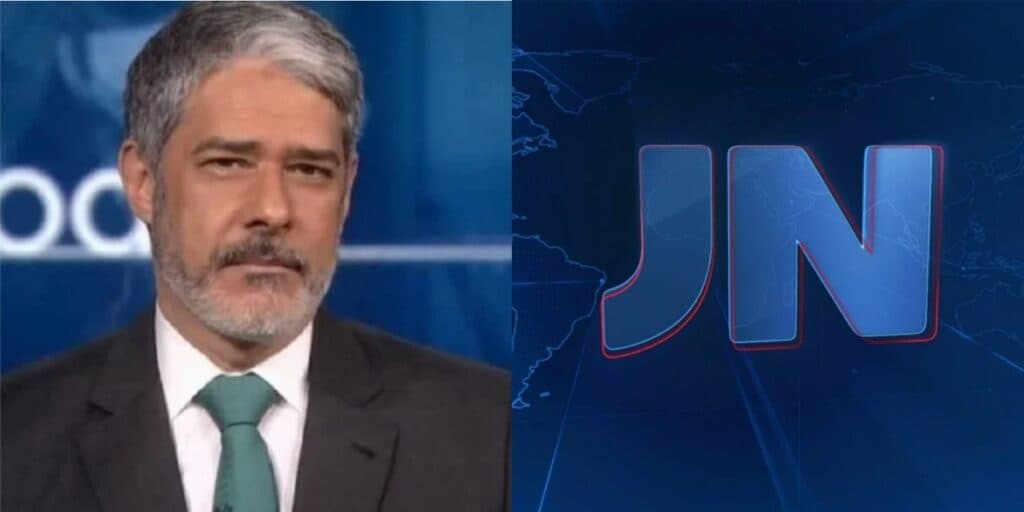 O choro de William Bonner após perder o chão com situação no Jornal Nacional: "Eu vou concluir"
