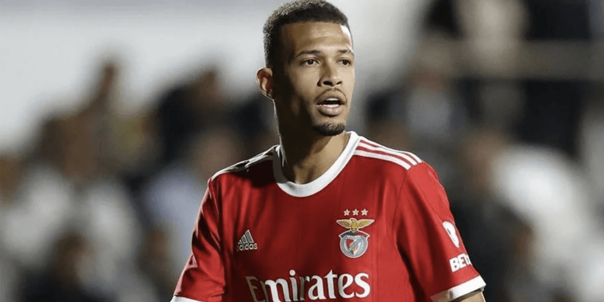 João Victor no Benfica (Reprodução/Internet) João Victor no Benfica (Reprodução/Internet)