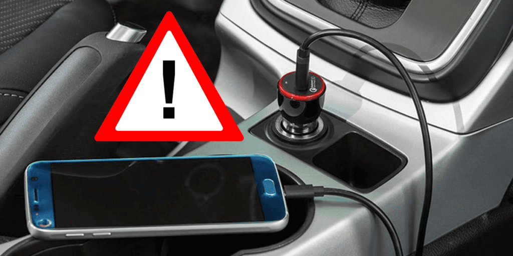 Nunca mais: Depois de descobrir ISSO hoje (3/11), você JAMAIS carregará seu CELULAR no carro outra vez