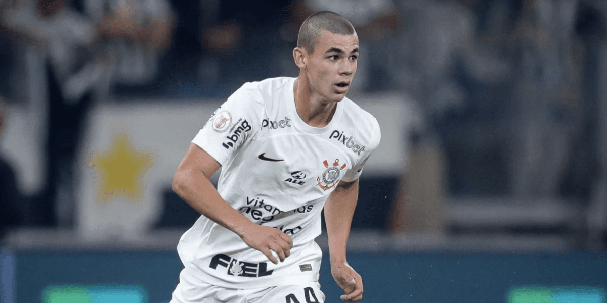 Gabriel Moscardo, volante do Corinthians (Reprodução/Internet)