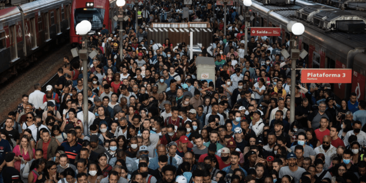 CPTM em greve (Reprodução/Internet)