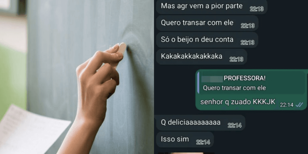 Pedofilia: Professora assume ter beijado o próprio aluno, é demitida e mensagens vazam: "Quero transar"