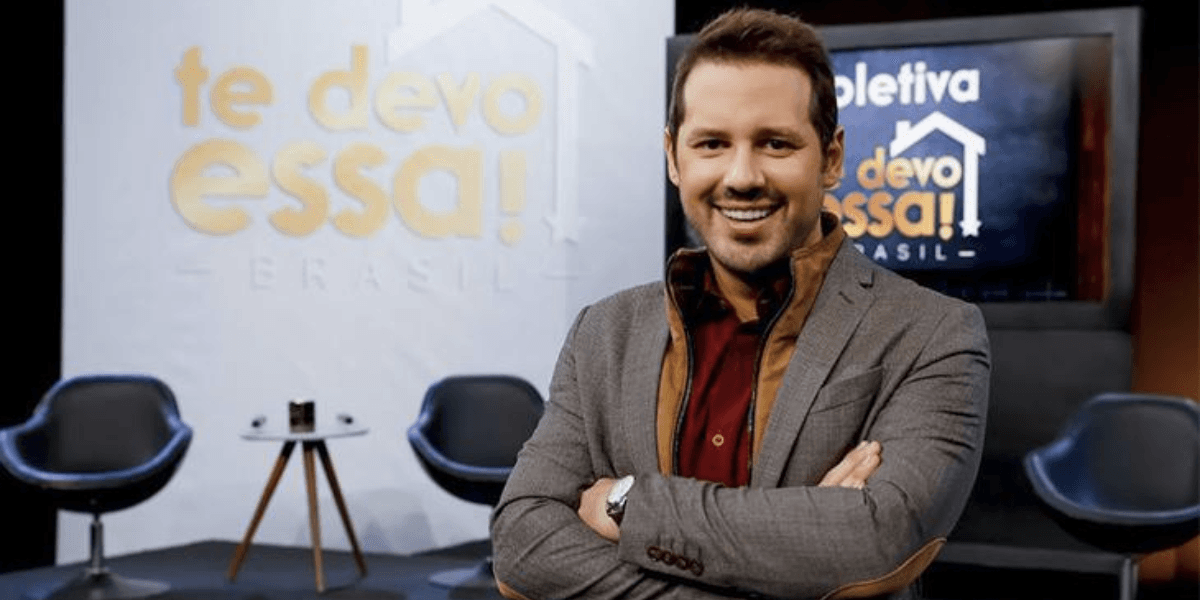 Dony de Nuccio no SBT (Reprodução/Internet) Dony de Nuccio no SBT (Reprodução/Internet)