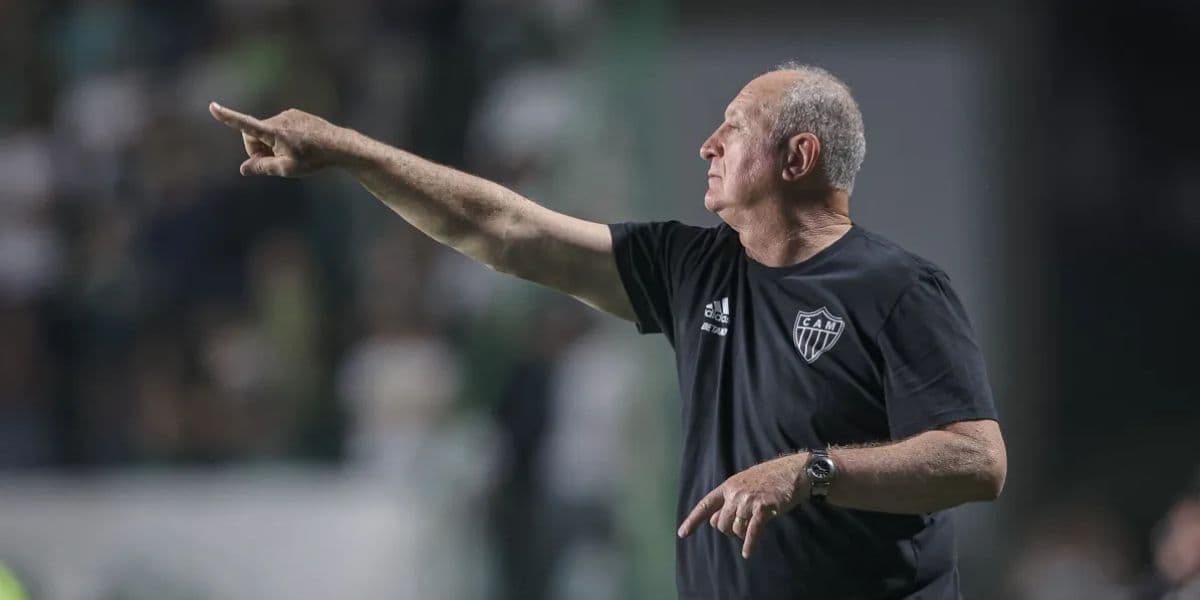 Felipão no Atlético Mineiro (Foto: Pedro Souza/ Atlético-MG) Felipão no Atlético Mineiro (Foto: Pedro Souza/ Atlético-MG)