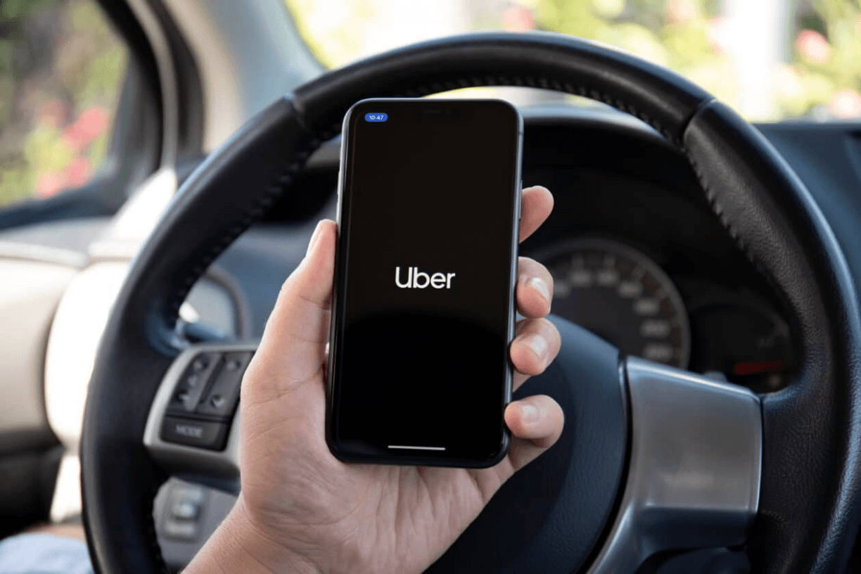 Aplicativo Uber (Foto: Reprodução, BBC News) Aplicativo Uber (Foto: Reprodução, BBC News)
