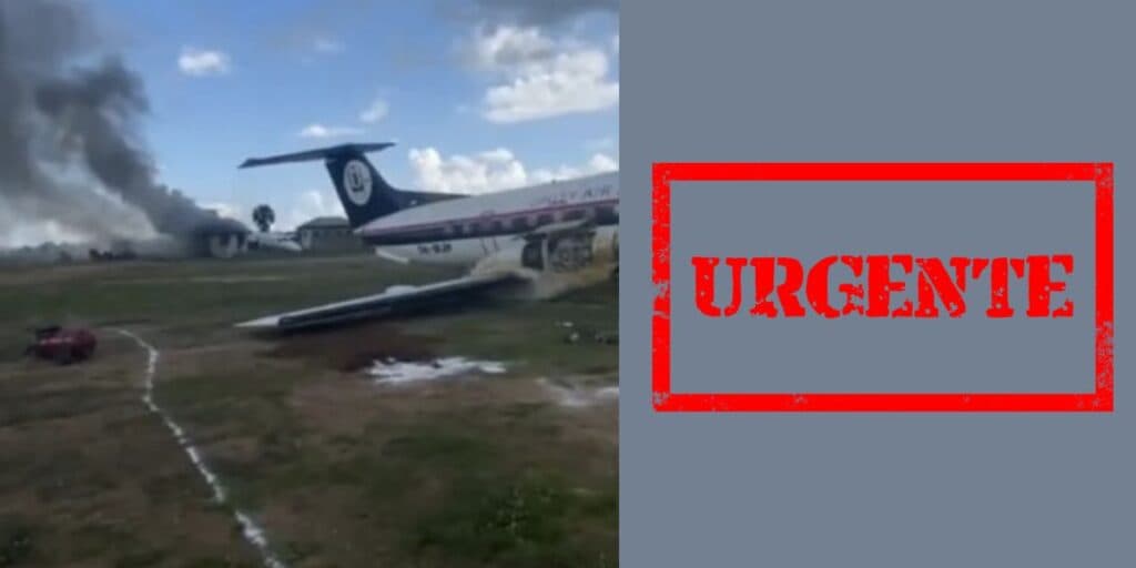 Urgente, queda de avião: Dois voos caem no mesmo aeroporto em diferença de horas e vídeo acaba de chegar