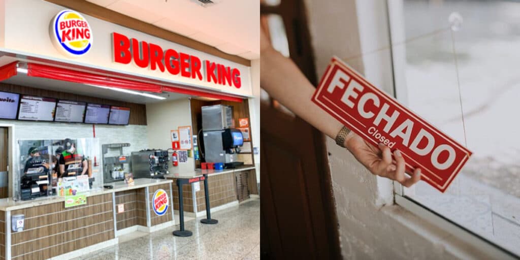 Encerramento de atividades: O fechamento de lojas do Burger King em shoppings e anúncio oficial da rede