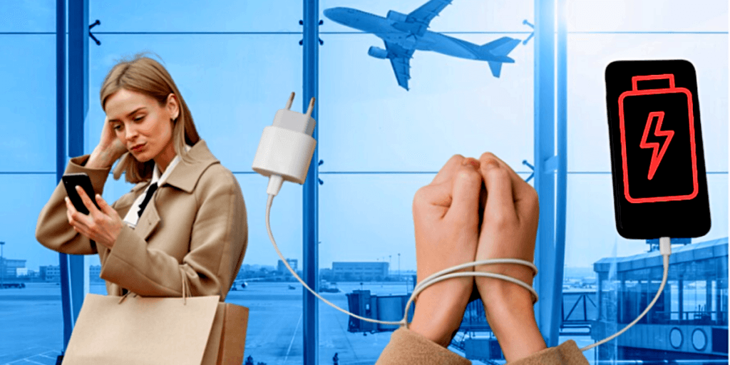 Perigo e contas esvaziadas: Pare IMEDIATAMENTE de carregar o celular em aeroportos para proteger seu dinheiro