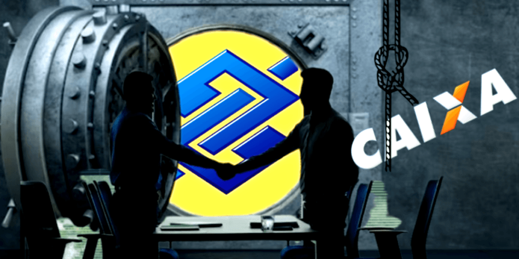 R$4,2 bilhões: O estouro de cofres do Banco do Brasil para comprar rival por fortuna e derrubar a Caixa
