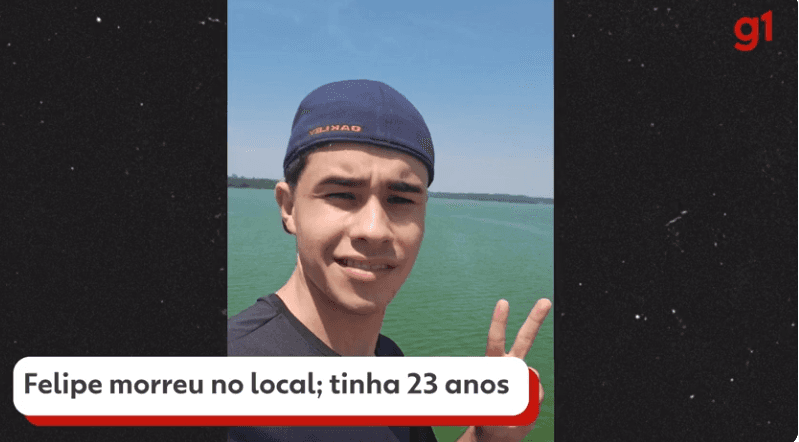 Felipe Cesário da Silva (Foto Reprodução/G1)