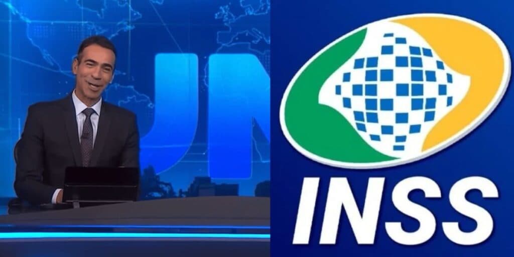 A paralisação do Jornal Nacional para César Tralli dar a notícia mais aguardada do INSS: "Neste final de semana"