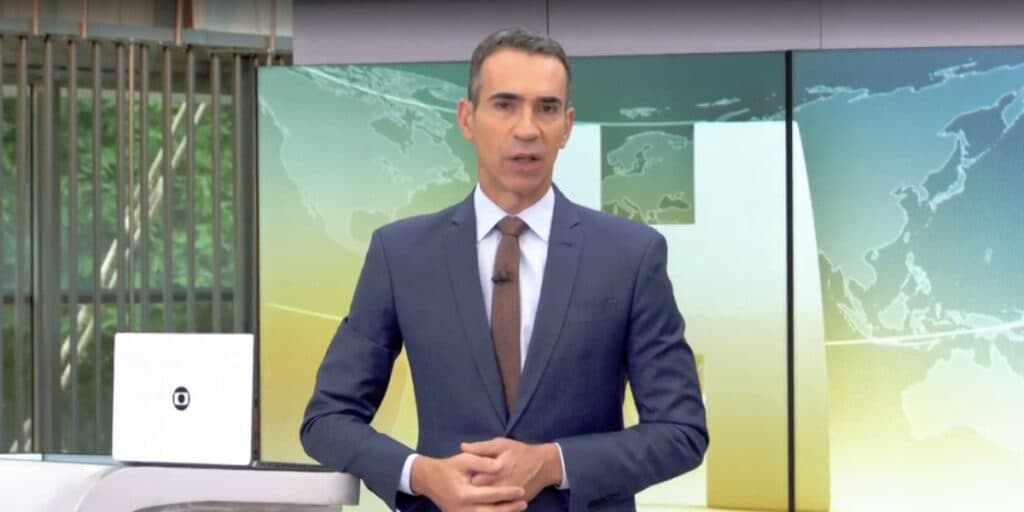 "Já começar a chorar": César Tralli acaba de paralisar o JH com notícia devastadora ao Brasil e perde o chão