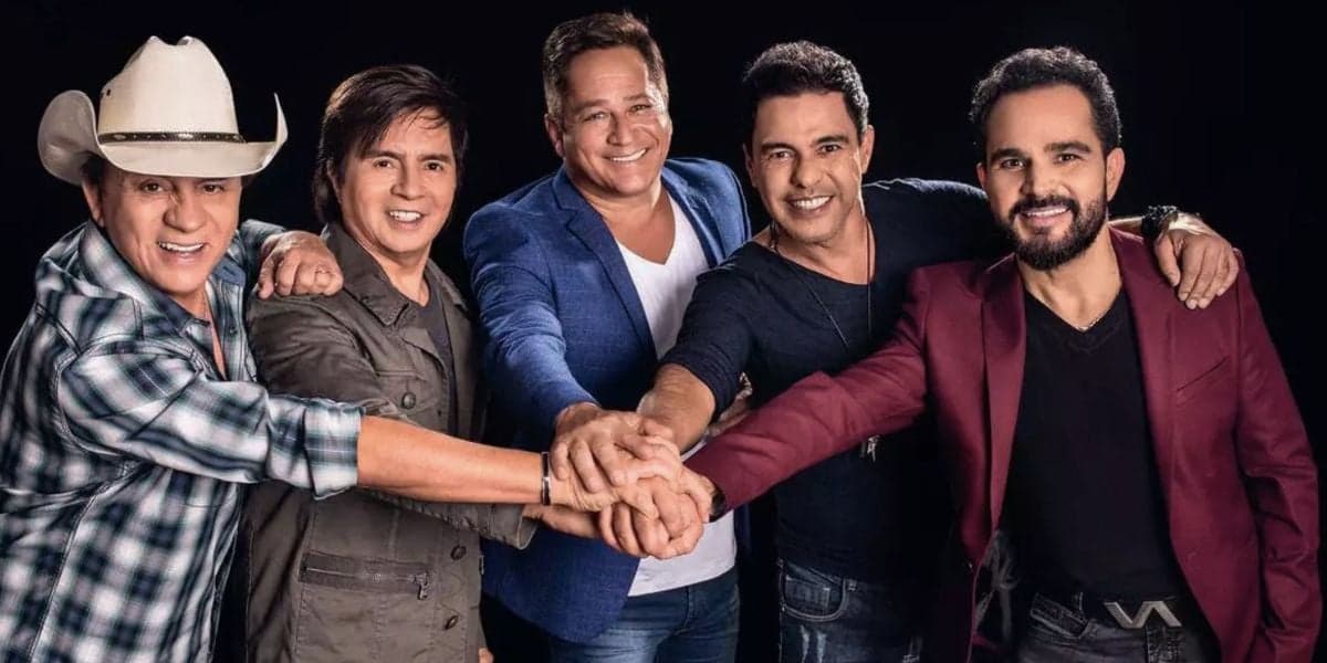 Chitãozinho, Xororó, Leonardo, Zezé Di Camargo e Luciano (Foto: Reprodução / Instagram)