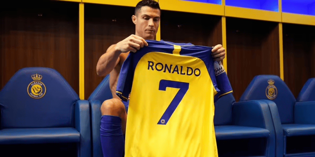Cristiano Ronaldo no Al-Nassr (Foto: Reprodução/Globo Esporte)