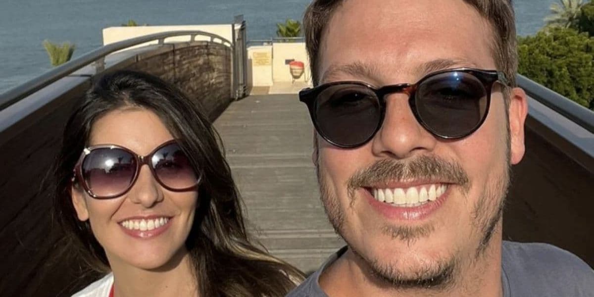 Nataly Mega e Fábio Porchat  (Foto: Reprodução / Instagram)