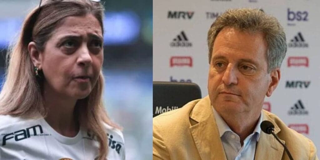 TRETA: Flamengo faz manobra pra arrancar trunfo no Palmeiras e nova guerra entre Leila e Landim vai explodir