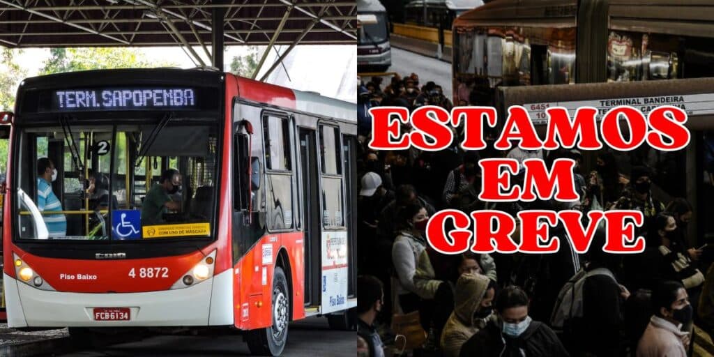 URGENTE: Greve de ônibus entra em vigor em São Paulo nesta quinta (16) e deixa milhões sem transporte público