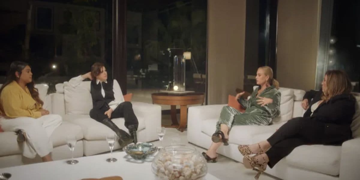 Preta Gil, Bárbara Paz, Angélica e Susana Vieira em seriado (Foto: Reprodução / Globo)