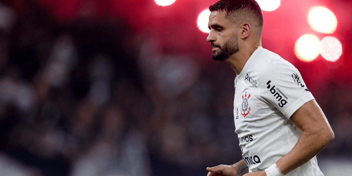 Jogador Renato Augusto do Corinthians (Foto: Reprodução, Portal Placar)