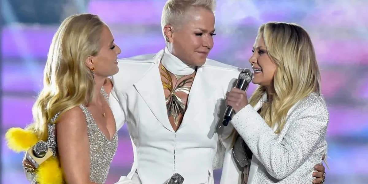 Eliana, Angélica e Xuxa no palco do Criança Esperança (Foto: Reprodução/ Internet) Eliana, Angélica e Xuxa no palco do Criança Esperança (Foto: Reprodução/ Internet)