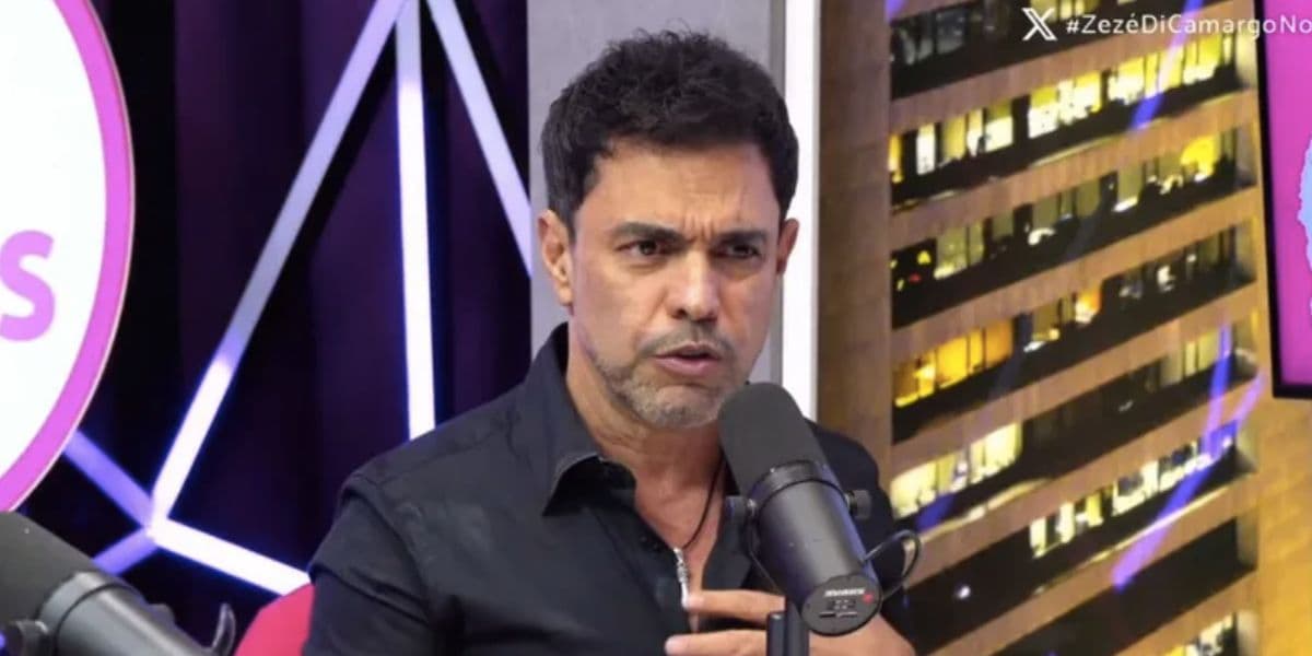 Zezé Di Camargo no Podcats (Foto: Reprodução / YouTube)