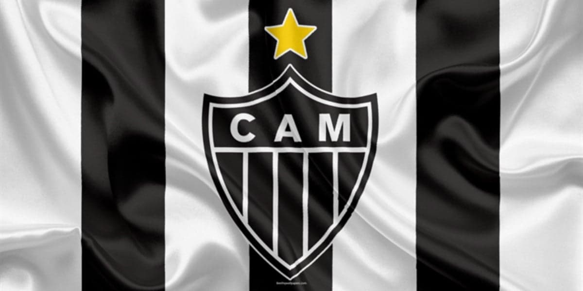 Bandeira do Atlético-MG - (Foto: Reprodução / Internet) Bandeira do Atlético-MG - (Foto: Reprodução / Internet)