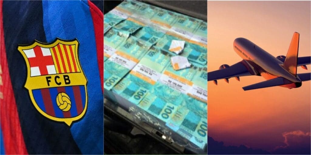 R$400 milhões, avião direto à Europa: Barcelona estoura os cofres e arranca joia de time gigante da série A