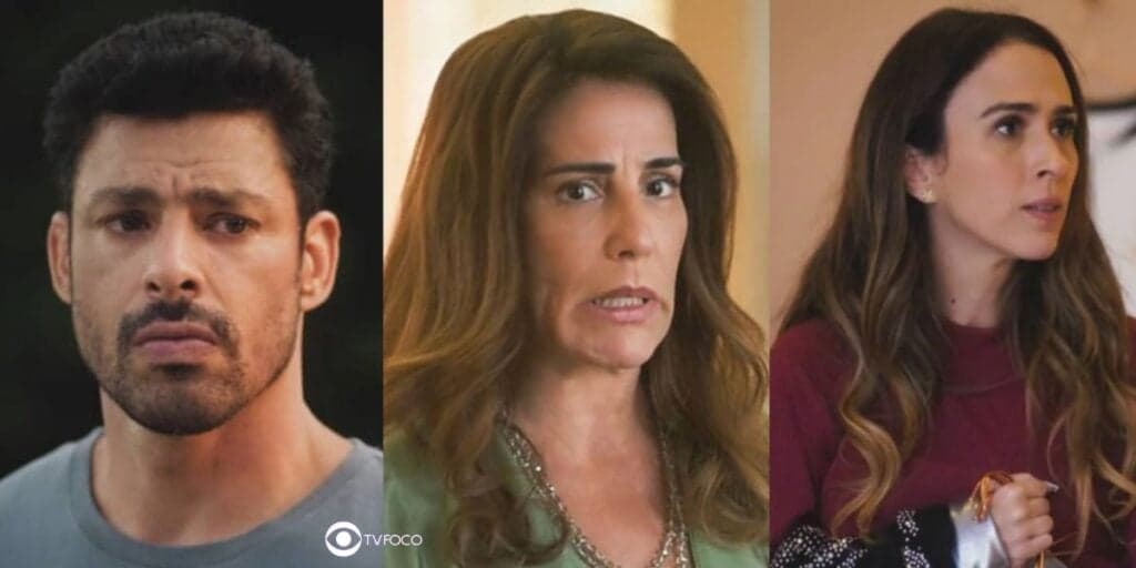 Terra e Paixão - Caio salva Aline da morte, Irene declara guerra a Antônio e Anely revela que Hélio é filho de Agatha