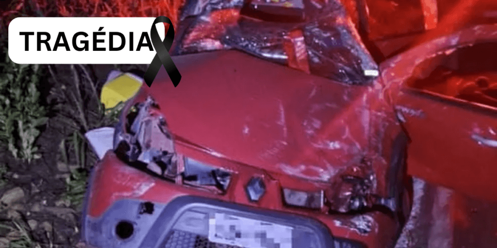 Tragédia: Carro com moradores de São Paulo capota, fica completamente destruído e menina de 5 anos morre