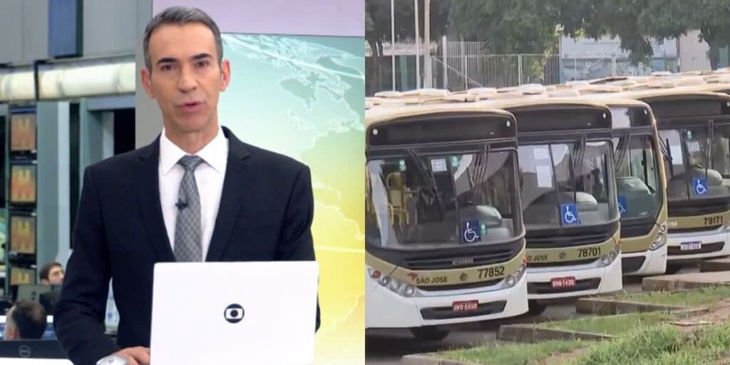 Mais de 600 mil sem transporte: Tralli paralisa JH às pressas e confirma greve GERAL dos ônibus na Globo