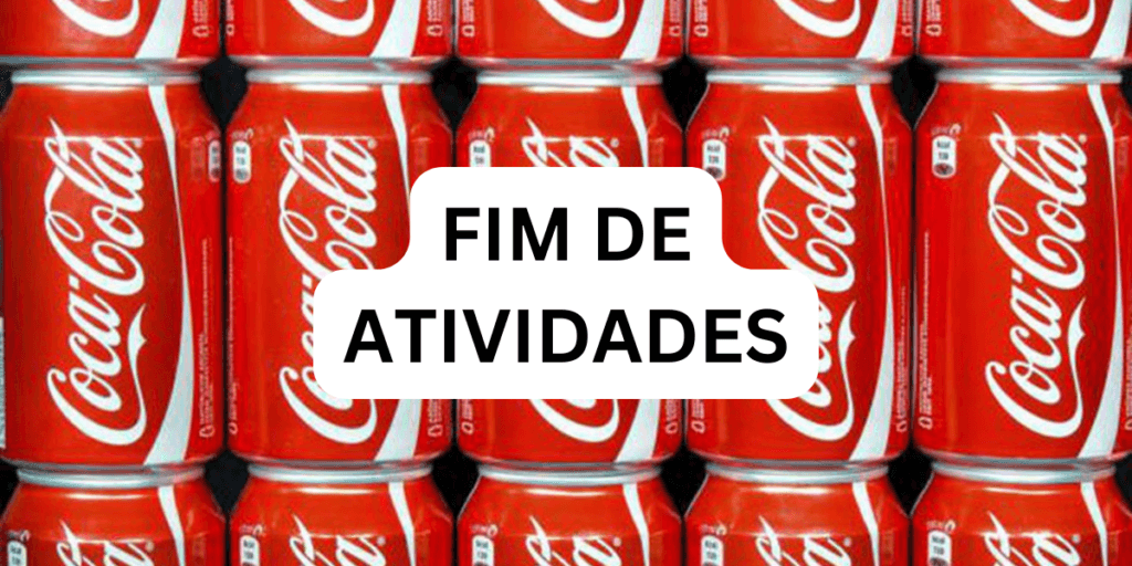Estoque esgotado, adeus e substituto convocado: O encerramento de atividades da Coca-Cola em país após anos