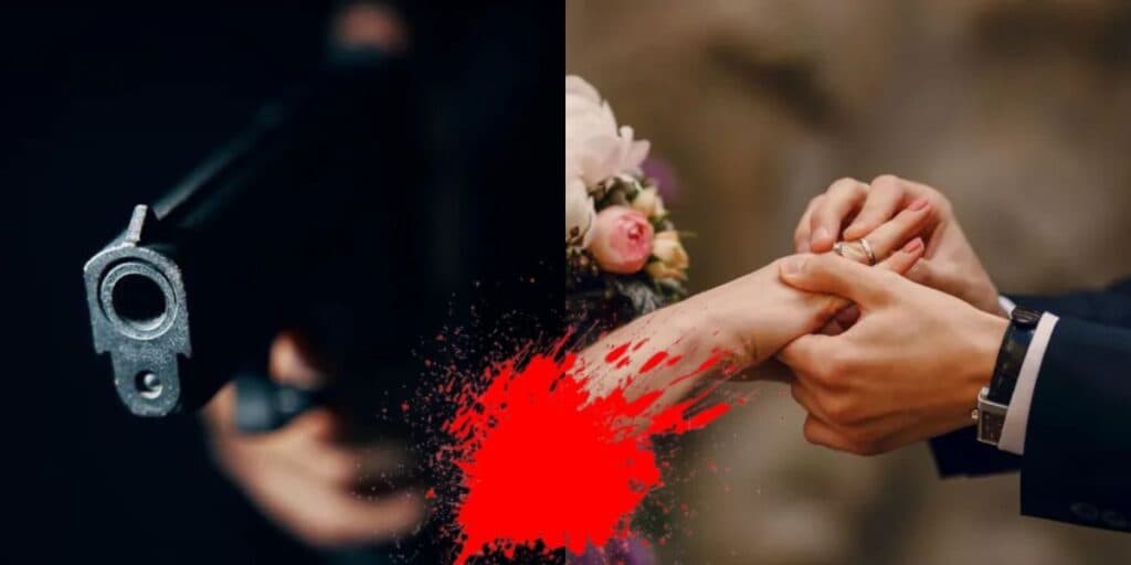 Banho de sangue: Atleta atira, mata a noiva e convidados em festa durante o casamento e tira a própria vida
