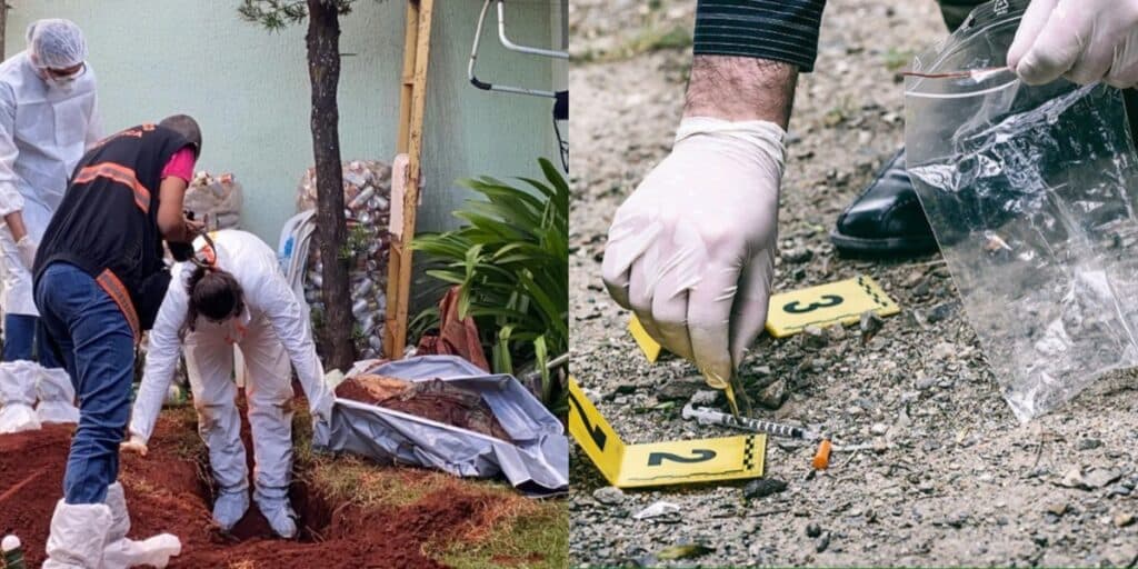 Tragédia: Homem é asfixiado até a morte, concretado em cova no quintal de casa e polícia prende suspeitos