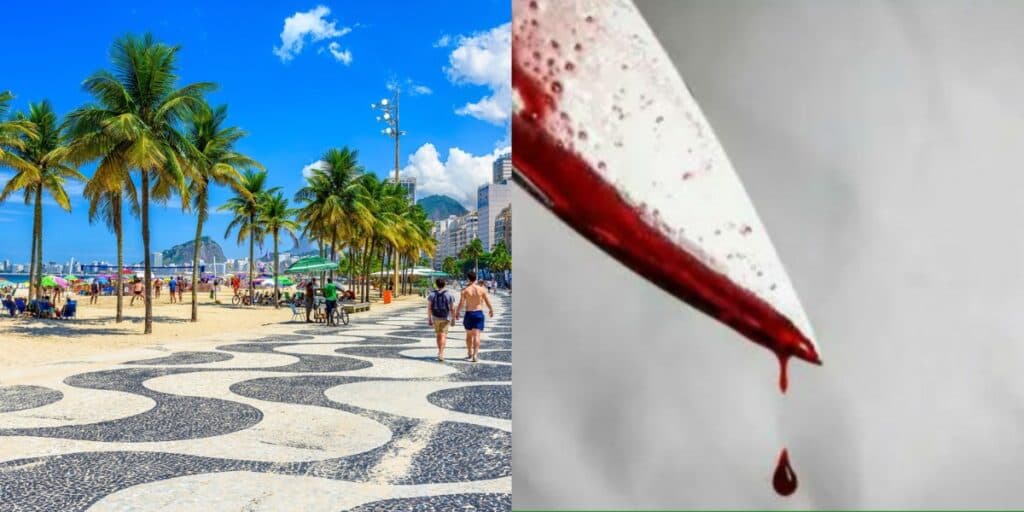 Tragédia no meio da praia: Jovem de 25 anos é esfaqueado até a morte após cochilar na areia de Copacabana