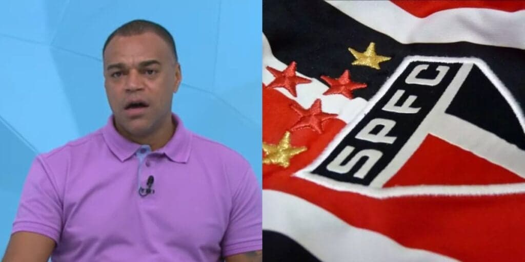 "Primeiro elogio e os parabéns": Denílson paralisa Jogo Aberto e confirma reforço INSUBSTITUÍVEL ao São Paulo
