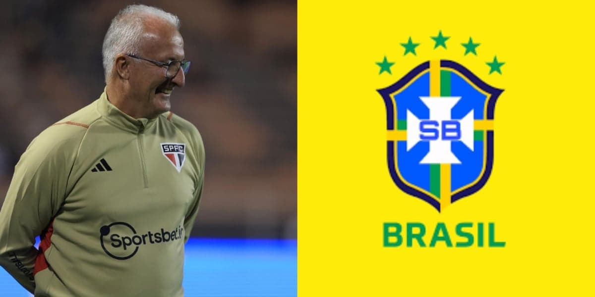 O anúncio do presidente ao entregar Dorival na vaga de Diniz na Seleção - Foto: Reprodução / Internet)
