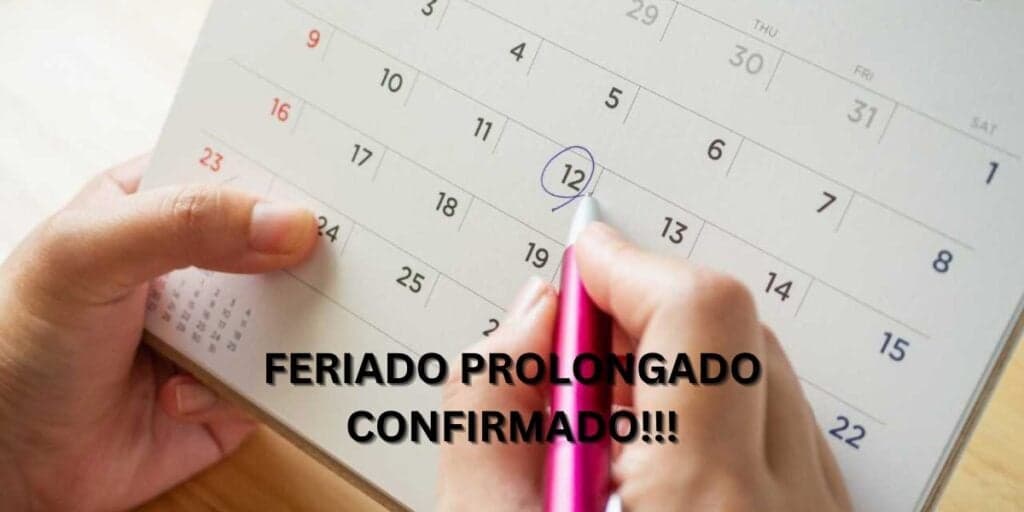Pode comemorar: Feriado PROLONGADO é confirmado na próxima SEGUNDA (20) a milhares de trabalhadores