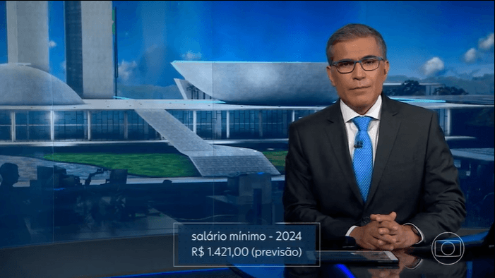 Hélter Duarte, substituto de William Bonner no Jornal Nacional (Foto: Divulgação)