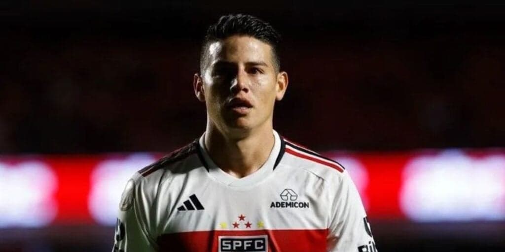 James Rodríguez FORA: Péssima notícia do craque colombiano chega nesta quarta (08) pra torcida do São Paulo