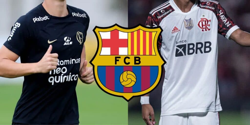 Titular do Flamengo e jóia do Corinthians: Barcelona despeja milhões pra contratar a própria seleção brasileira