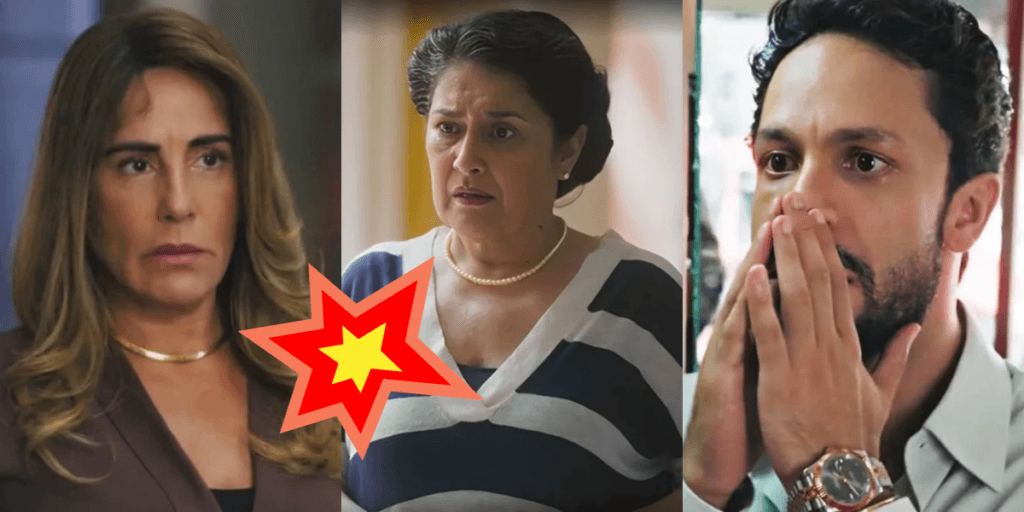 Luto em Terra e Paixão: Irene parte pra cima de Angelina, Luigi intervém e cadáver é jogado em rio às pressas