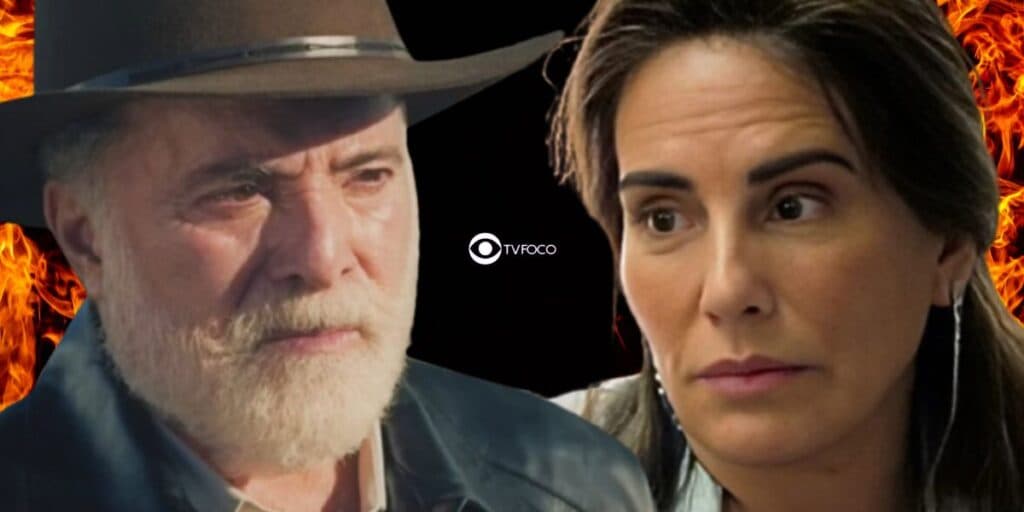 Terra e Paixão - Irene nega acordo de divórcio e promete arrastar Antônio pra junto dela no inferno